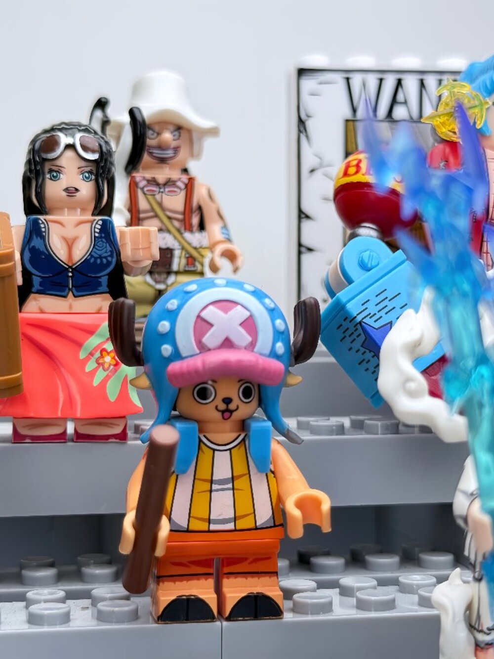 One Piece Straw Hat Pirates Custom Minifigure Lot of 9 - Picture 3 of 7